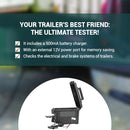 7-Way Round Pin Mobile Universal Trailer Tester-4