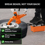 Hydraulic Tire Bead Breaker with Metal Foot Pump