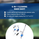 6-in-1 Electric Fish Tank Gravel Vacuum Sand Cleaner-4