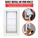 Wall Mounted Double Flap Pet Door-4
