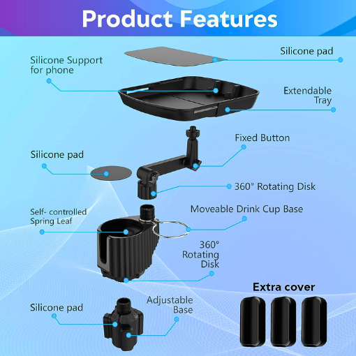 Car Cup Holder Expander