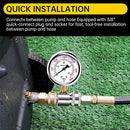 3/8 Inch Quick Connect Pressure Washer Gauge-5
