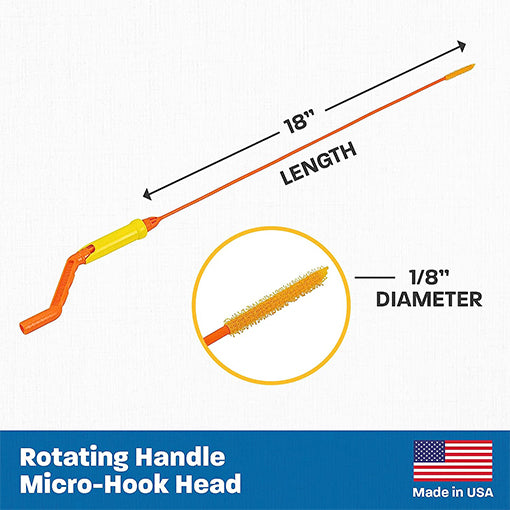 Rotating Drain Snake Cleaner