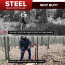 Steel Fence Post Puller-3