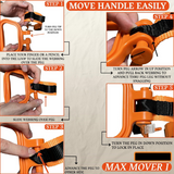 Ergonomic Lift Carry Straps