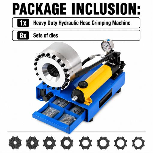 Heavy Duty Hydraulic Hose Crimping Machine