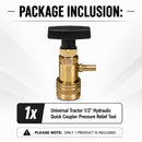 Universal Tractor 1/2" Hydraulic Quick Coupler Pressure Relief Tool-5