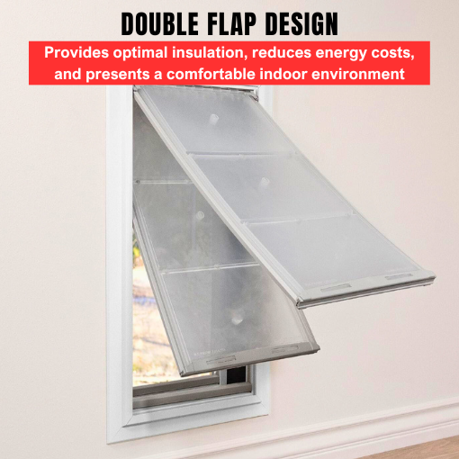 Wall Mounted Double Flap Pet Door