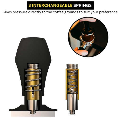 Spring-Loaded Coffee Tamper