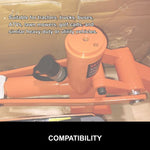 Hydraulic Tire Bead Breaker with Metal Foot Pump