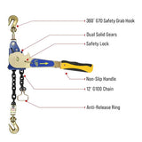 Ratcheting Chain Load Binder