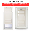 Wall Mounted Double Flap Pet Door-6