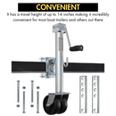 Heavy-Duty Dual Wheel Trailer Jack-6