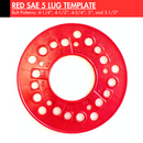 Lug Bolt Pattern Template Kit-6