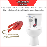 Universal Water-Saving Toilet Flapper