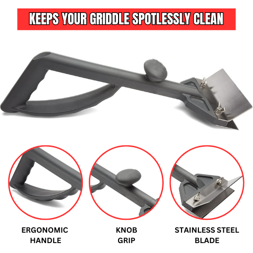 Stainless Steel Griddle Scraper