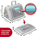 Foldable Travel Cat Carrier-6