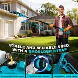 6-in-1 Pole Saw & Cordless Hedge Trimmer Combo Kit