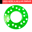 Lug Bolt Pattern Template Kit-9