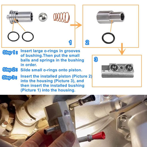 Cooler Flow Bypass Valve Kit