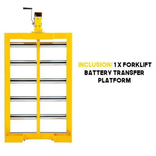 Forklift Battery Transfer Platform