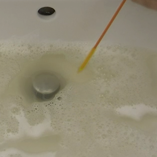 Rotating Drain Snake Cleaner