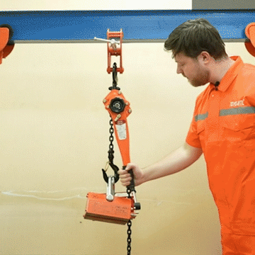 1-1/2 Ton Steel Lever Chain Hoist - 0