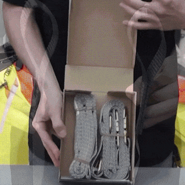 Heavy Duty Snowmobile Tow Straps - 0