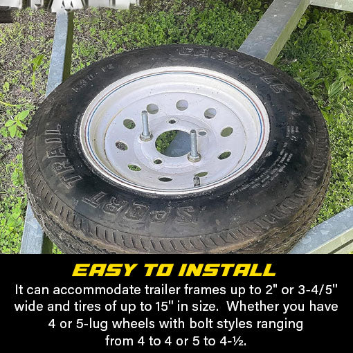 Trailer Spare Tire Carrier