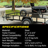 Trailer Spare Tire Carrier