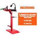 Manual Tire Spreader Portable Tire Changer with Stand-8