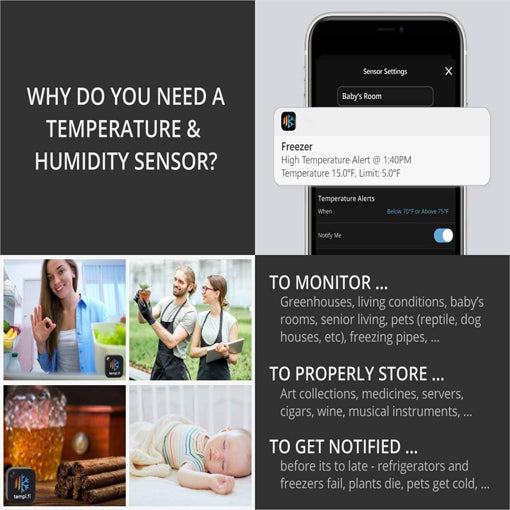 Mini Wireless Temperature Sensor