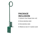 Bolt-On/Weld-On Hydraulic Hose Hanger for Tractor