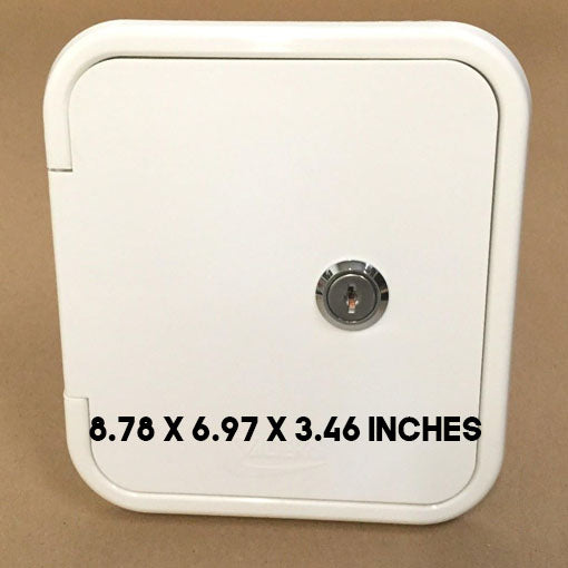 RV Lockable Water Inlet Hatch