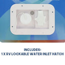 RV Lockable Water Inlet Hatch-8