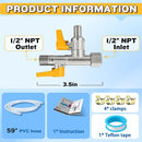 3-Way by-Pass RV Winterizing Kit-9