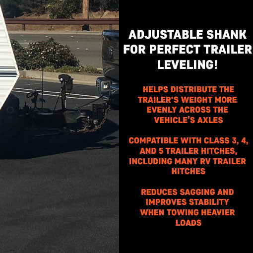Replacement Weight Distribution Hitch Shank
