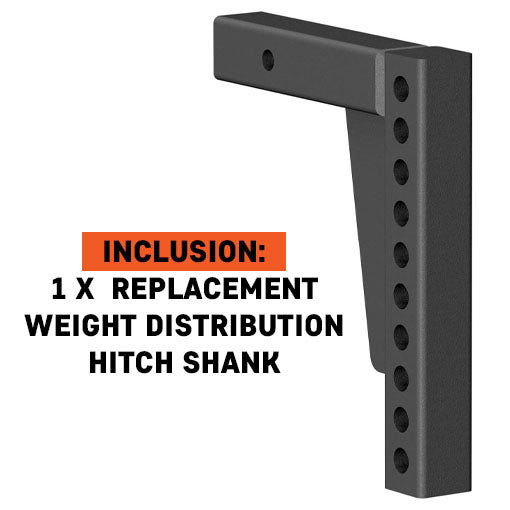 Replacement Weight Distribution Hitch Shank