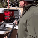 Rotatable Truck Tailgate Ladder-2