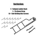 Rotatable Truck Tailgate Ladder-8