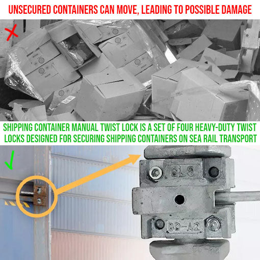 Shipping Container Manual Twist Lock