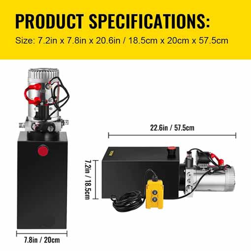 Single Acting Hydraulic Pump