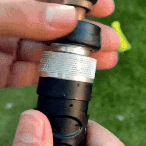 Solid Brass Twist Nozzle