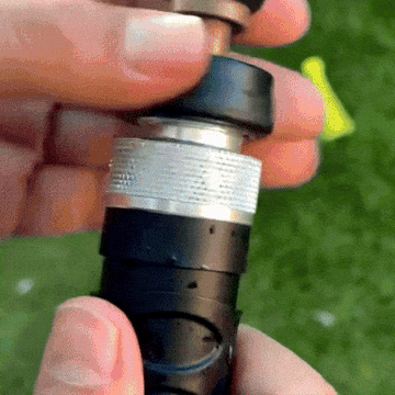 Solid Brass Twist Nozzle - 0