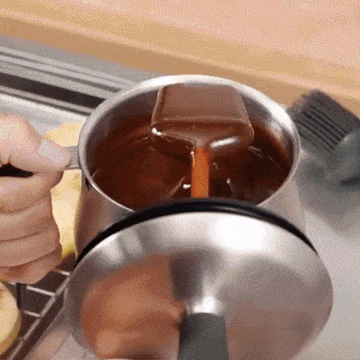Stainless Steel Basting Pot And Brush Set - 0