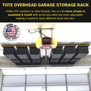 Tote Overhead Garage Storage Rack-4