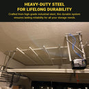 Tote Overhead Garage Storage Rack-5