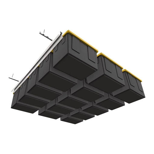 Tote Overhead Garage Storage Rack