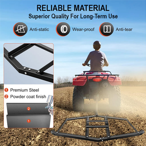 Tow Behind Drag Harrow