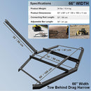 Tow Behind Drag Harrow-8